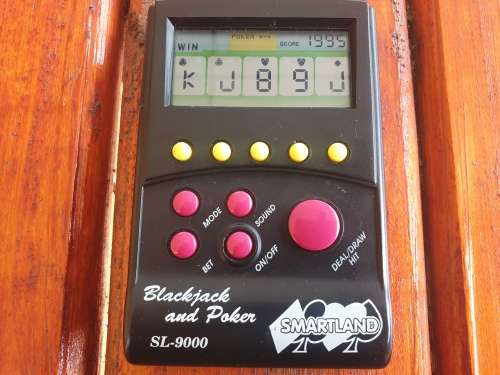 VINTAGE BLACK JACK/POKER GAME