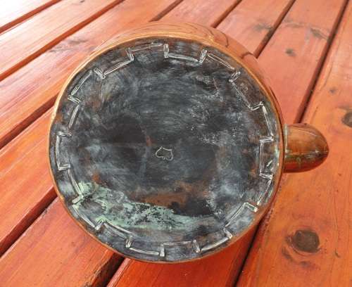VICTORIAN LARGE COPPER KETTLE