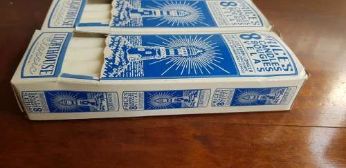 RARE VINTAGE BOXED LIGHTHOUSE CANDLES