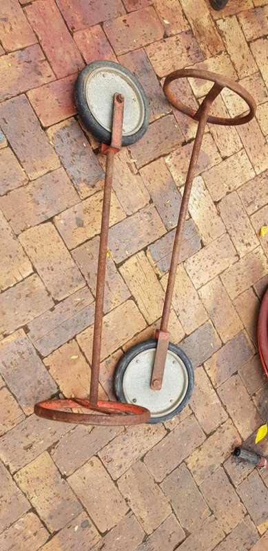 OLD SCHOOL METAL ONE WHEELERS