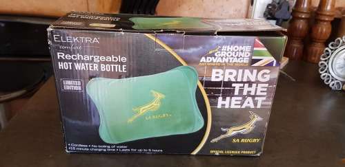 VINTAGE LIMITED EDITION SPRINGBOK HOT WATER BOTTEL.