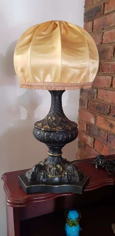 VINTAGE ORDINATE RESIN LAMP 600 MM HIGH