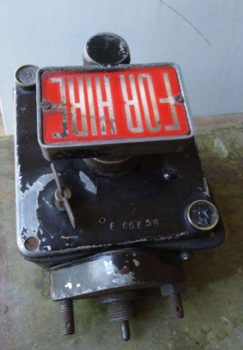 VINTAGE TAXI METER