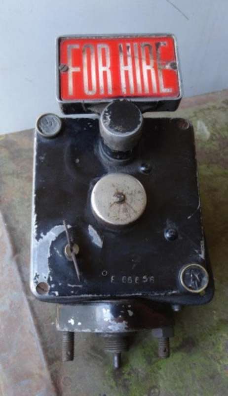 VINTAGE TAXI METER