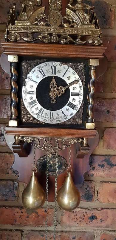 60 YEAR OLD DUTCH ZAANS CLOCK