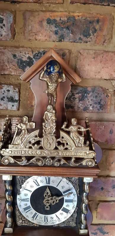 60 YEAR OLD DUTCH ZAANS CLOCK