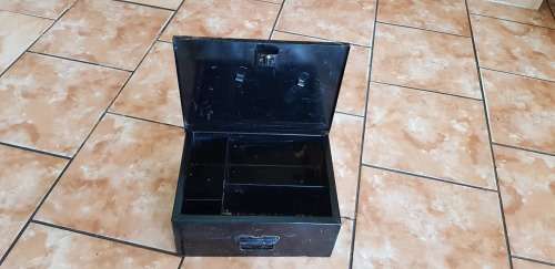 VINTAGE TINPLATE FIRST AID KIT WITH CONTENTS