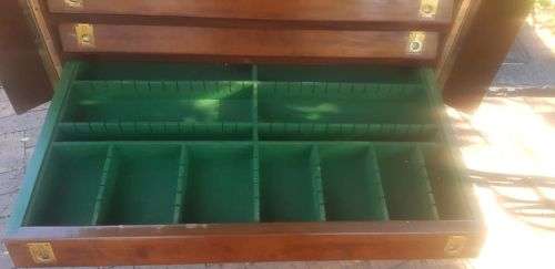 TABLE TOP CHEST OF DRAWERS. 800 X 500 X 540 MM