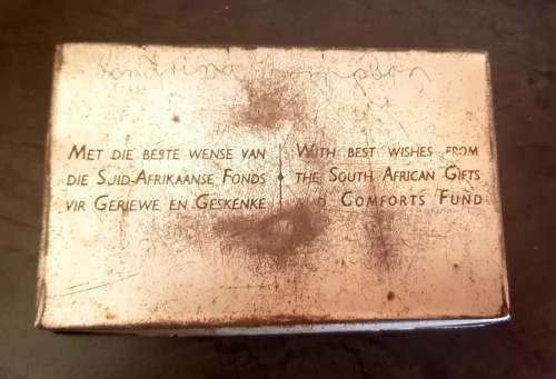 WW2 CHOCOLATE TIN