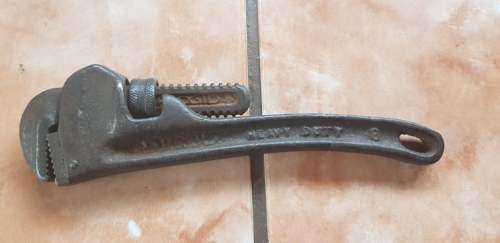 VINTAGE RIGID USA 8 INCH MONKEY WRENCH
