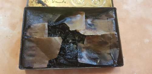 RARE WW2 TIN WITH CONTENTS
