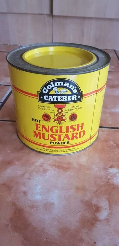 COLMAN`S MUSTARD TIN 2 KG