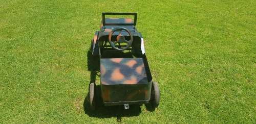1957 TRIANG JEEP TINPLATE REBUILT