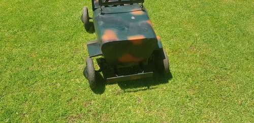 1957 TRIANG JEEP TINPLATE REBUILT