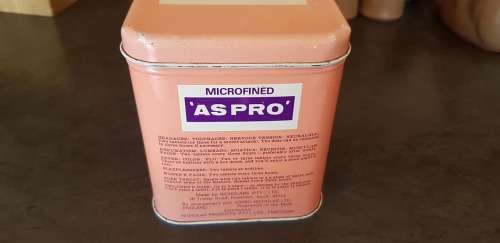 VINTAGE ASPRO 500 TABLET TIN