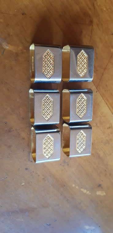 VINTAGE WIRTHS GERMANY SERVIETTE RINGS