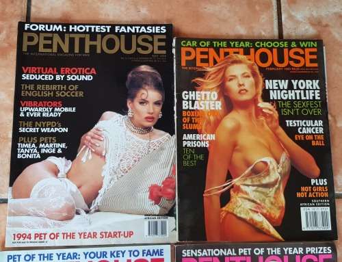 VINTAGE PENTHOUSE MAGAZINES