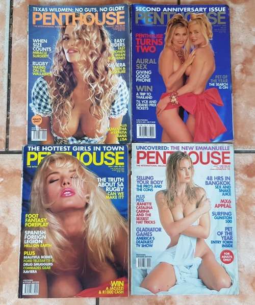 VINTAGE PENTHOUSE MAGAZINES