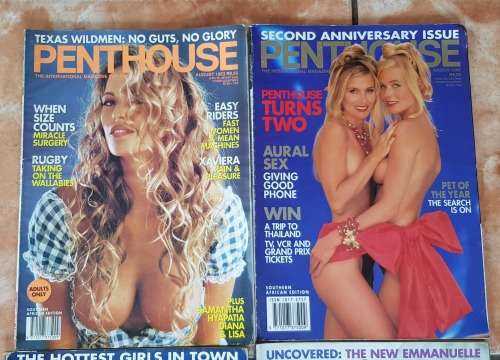 VINTAGE PENTHOUSE MAGAZINES