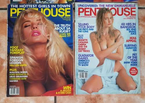 VINTAGE PENTHOUSE MAGAZINES