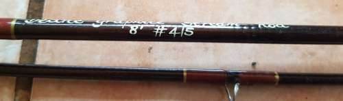 VINTAGE DEANE GRAPHITE STREAM FLY ROD 8` 4/5 ACTION.