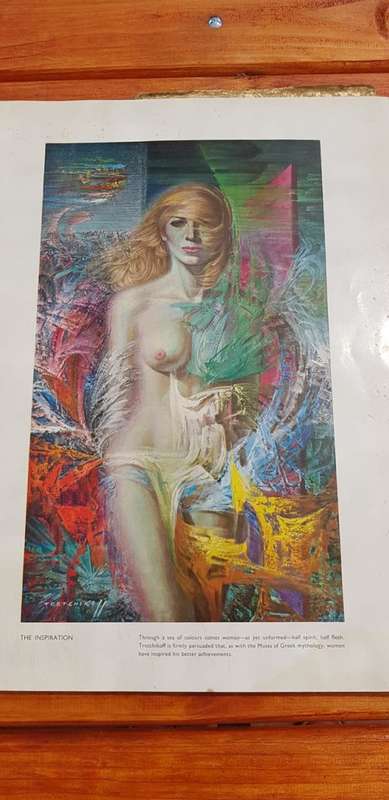 1969 TRETCHIKOFF SIGNED TABLE BOOK