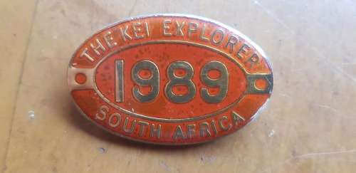 1989 KEI EXPLORER BADGE