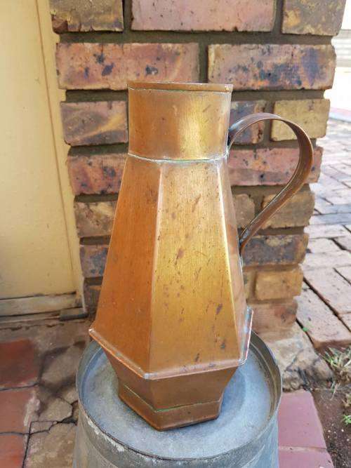 VINTAGE CAPE RED COPPER JUG