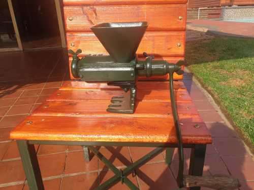 RARE 1860-1900 NYE NO 3 OXFORD CAST IRON MEAT GRINDER
