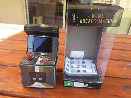 2016 MINI ARCADE GAME 240 GAMES, AUSTRALIAN DESIGN