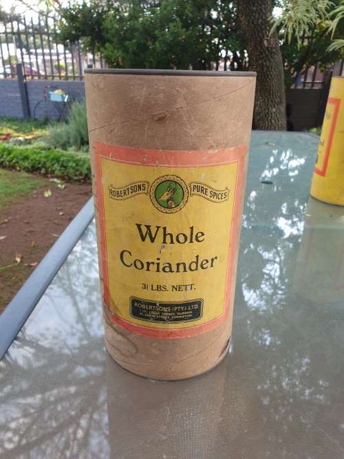 RARE ROBERTSONS SPICE CONTAINER IN LBS
