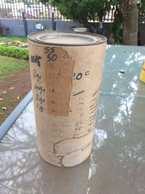 RARE ROBERTSONS SPICE CONTAINER IN LBS