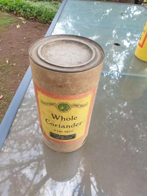 RARE ROBERTSONS SPICE CONTAINER IN LBS