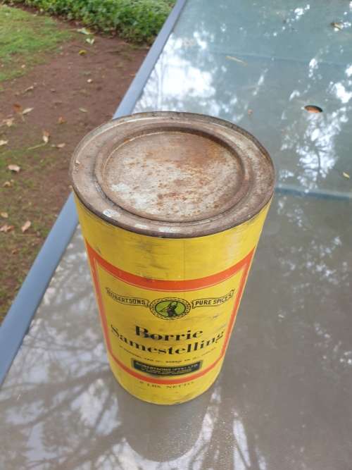 RARE ROBERTSONS SPICE CONTAINER IN LBS