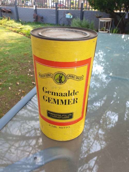 RARE ROBERTSONS SPICE CONTAINER IN LBS