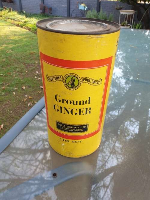 RARE ROBERTSONS SPICE CONTAINER IN LBS