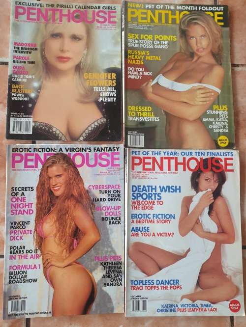 VINTAGE PENTHOUSE MAGAZINES