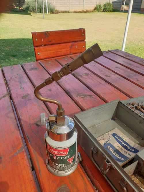 RARE VINTAGE COLEMAN 5112 TORCH KIT