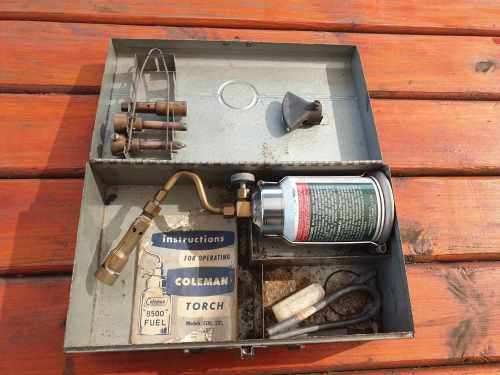 RARE VINTAGE COLEMAN 5112 TORCH KIT