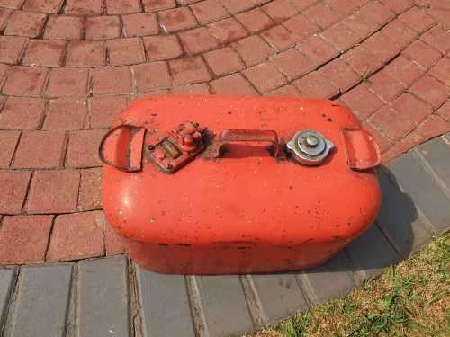 VINTAGE BOAT FUEL TANK WITH GUAGE