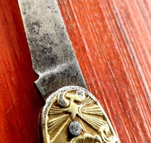 VINTAGE KRUGER/ DE WET POCKET KNIFE WITH CORK PULLER