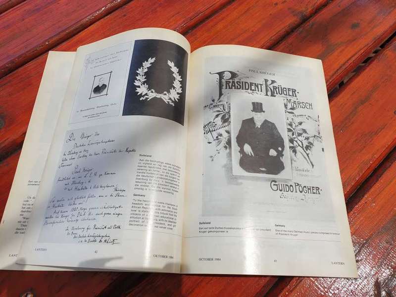 LANTERN PRESIDENT KRUGER GEDENKUITGAWE