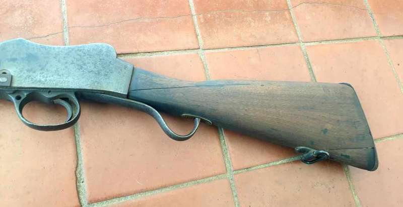 NON-FUNCTIONAL  1897 WESLEY AND RICHARDS ESPECIALLY MADE FOR `ZAR` MARTINI
