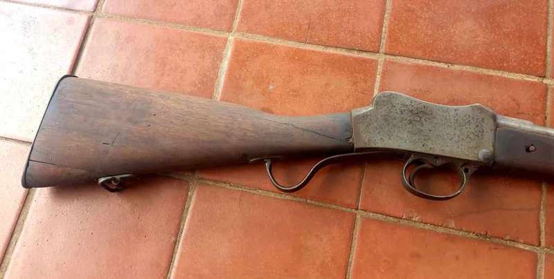 NON-FUNCTIONAL  1897 WESLEY AND RICHARDS ESPECIALLY MADE FOR `ZAR` MARTINI