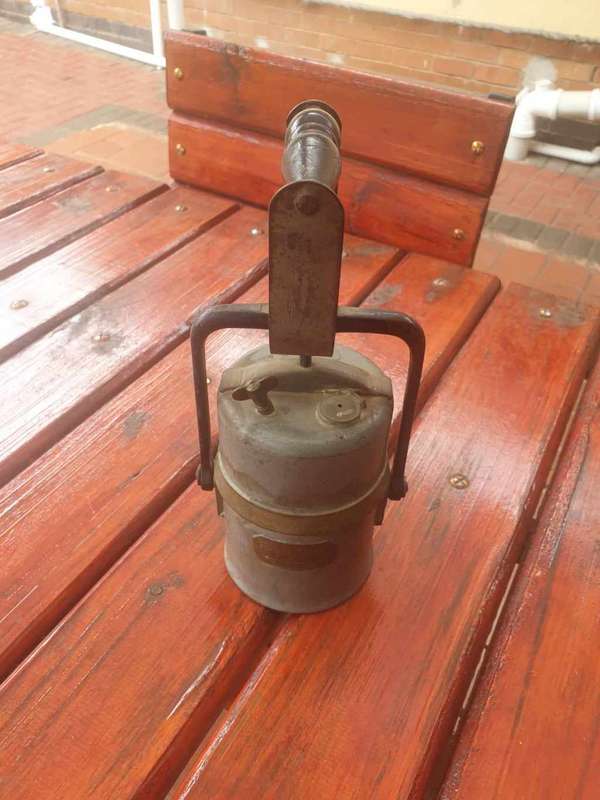 VINTAGE CARBIDE LAMP