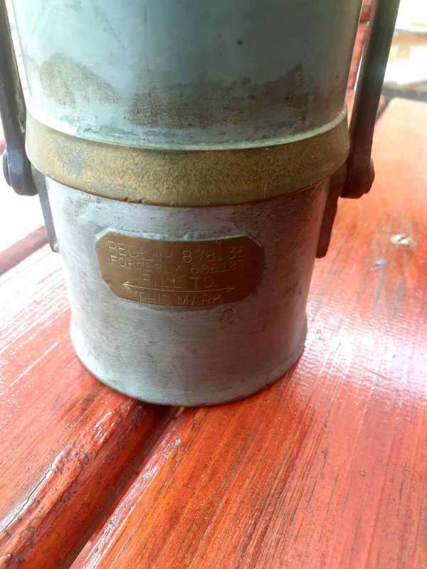 VINTAGE CARBIDE LAMP