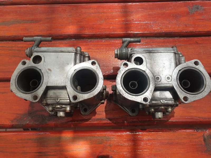 SET OF DELORTO ITALY DLH 40 CARBURETTORS