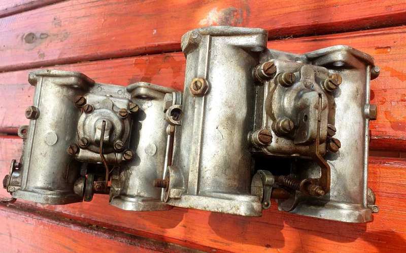 SET OF DELORTO ITALY DLH 40 CARBURETTORS