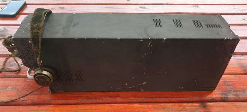 VINTAGE BENDIX AIRCRAFT RECEIVER TRANSMITTER INCLUDING WW2 HEADSET.