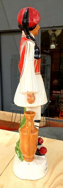 VINTAGE GREEK OUZO DECANTER FOR METAXA MADE IN ITALY 47 CM HIGH